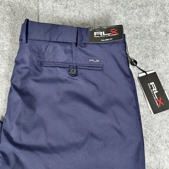 RLX Ralph Lauren Men's 40x32 Navy Performance Golf Pants Tailored Fit - Picture 2 of 11